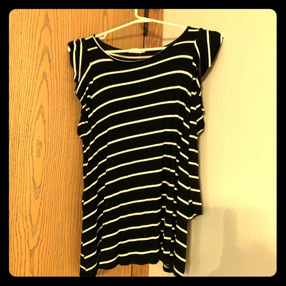 Cold shoulder 3/4 sleeve